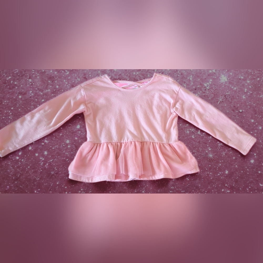 The Children's Place Pink Ruffled Blouse